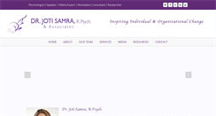 Desktop Screenshot of drjotisamra.com